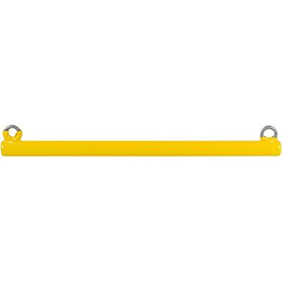Swing Set Stuff Commercial Coated Trapeze Bar (Yellow) with SSS Logo Sticker