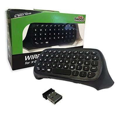Old Skool Xbox One Chatpad - Mini Wireless Keyboard with 3.5m Headphone Jack 2.4G Messenger Pad Text