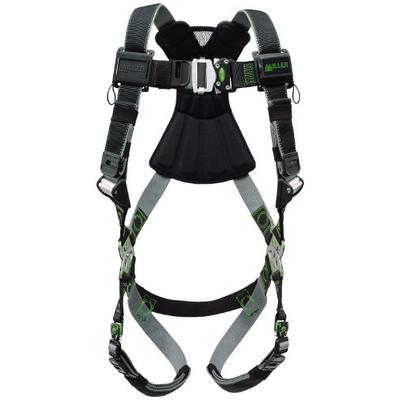 Miller Revolution Full Body Safety Harness with Quick Connectors, Universal Size-Large/XL, 400 lb. C
