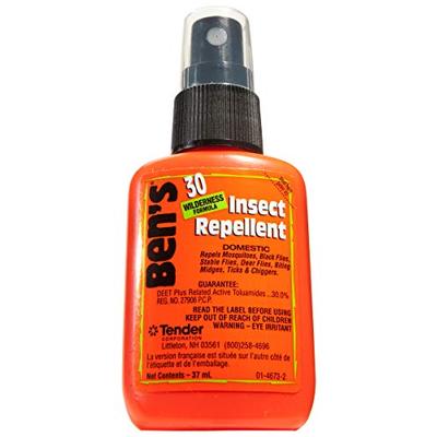 Ben's 30% DEET Mosquito, Tick and Insect Repellent, 1.25 Ounce Pump, Pack of 4