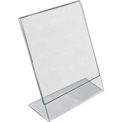Azar Displays 112712 L-Shaped Acrylic Sign Holder (10 Pack), 9" x 12"