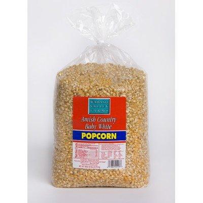 Amish Country Gourmet Popping Corn, Baby White, 6-Pound Bag