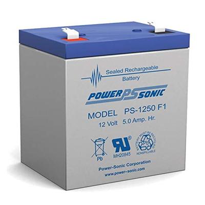 Powersonic 12V 5Ah Casil CA1240 Alarm Back Up Honeywell GE DSC Replacement Battery