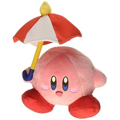 Little Buddy 1679 Kirby Adventure All Star - Umbrella/ Parasol Kirby 2 Plush, 7"