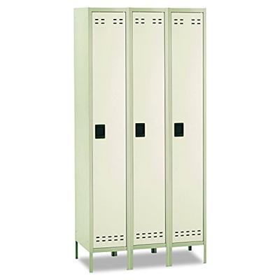 Safco Products 5525TN Single Tier Locker, 3 Column, Tan