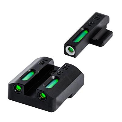 TRUGLO TFX Tritium and Fiber-Optic Xtreme Handgun Sights for H&K VP9, VP40, P30, P30SK, P30L, 45, 45