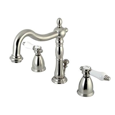 Kingston Brass KB1978BPL Bel Air Widespread Lavatory Faucet with Retail Pop-Up, 6-1/2 inch In Spout