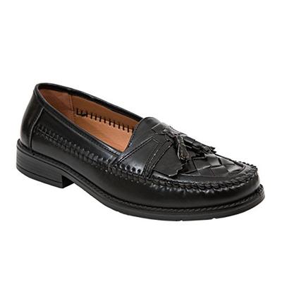 Deer Stags Men's Herman Jet Black Tassel Loafer 13 M (D) US