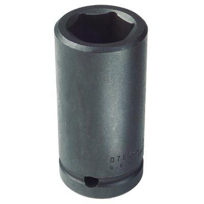 Stanley Proto J07524L 6 Point 3/4" Drive Impact Socket, 1-1/2"