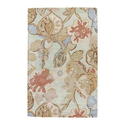 Jaipur Living Petal Pusher Hand-Tufted Floral & Leaves Blue Area Rug (2' X 3')