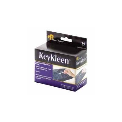 Read Right RR1243 KeyKleen Premoistened Cleaning Swabs 24/Box
