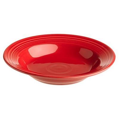 Fiesta Scarlet 451 9-Inch Rimmed Soup Bowl