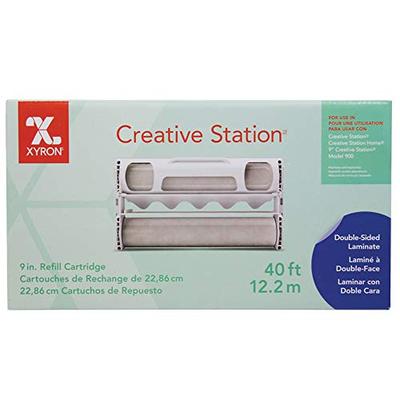Xyron 9" Two Sided Lamination Refill for Creative Station, 40' (0902-01-40)