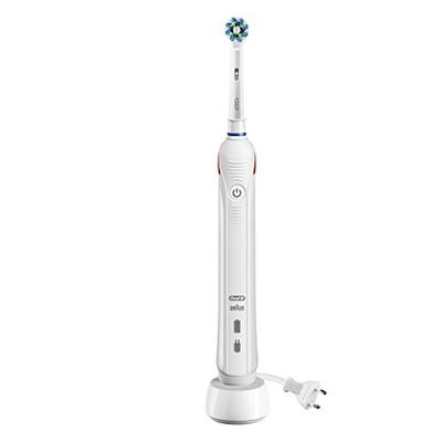 Oral-B Pro 1500 CrossAction Electric Power Rechargeable Battery Toothbrush, Powered by Braun