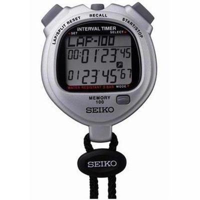 Seiko Timers 100 Lap Memory Stopwatch for Interval Training