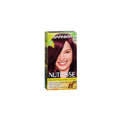 Garnier Nutrisse Haircolor - 42 Black Cherry (Deep Burgundy) 1 Each (Pack of 4)