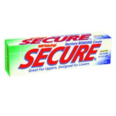 Secure Denture Waterproof Adhesive 1.40 oz (Pack of 6)