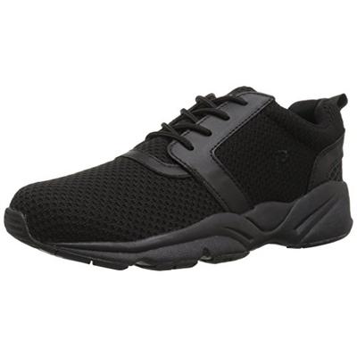Propet Women's Stability X Sneaker, Black, 7 Medium US