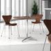 Upper Square™ Kerveen Circular Meeting Table Wood/Metal in White | 29 H x 36 W x 36 D in | Wayfair 706B292A9D114CDA880AAE6D1766E18E