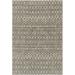 White 24 x 0.03 in Area Rug - Union Rustic Hongming Southwestern Khaki/Charcoal Indoor/Outdoor Area Rug Polypropylene | 24 W x 0.03 D in | Wayfair