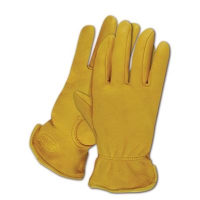 Magid TB1640ET-L Men's Pro Grade Collection Premium Grain Deerskin Gloves, Large