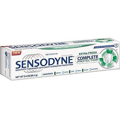 Sensodyne Complete Protection Sensitivity Toothpaste, Extra Fresh 3.40 oz (Pack of 4)