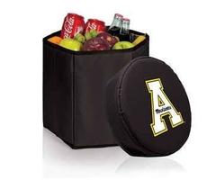 NCAA Appalachian State Mountaineers Bongo Insulated Collapsible Cooler, Black