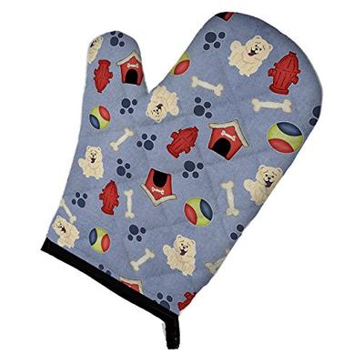 Caroline's Treasures BB2753OVMT Dog House Collection Chow Chow White Oven Mitt, Large, multicolor