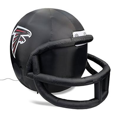 NFL Atlanta Falcons Team Inflatable Lawn Helmet, Black, One Size