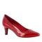 Easy Street Women's Pointe Dress Pump Red Patent 7 M US